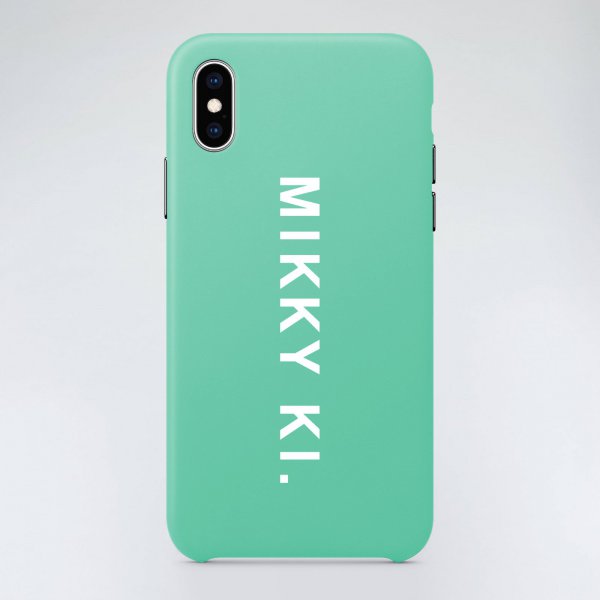 MIKKY KI. phone case | turquoise