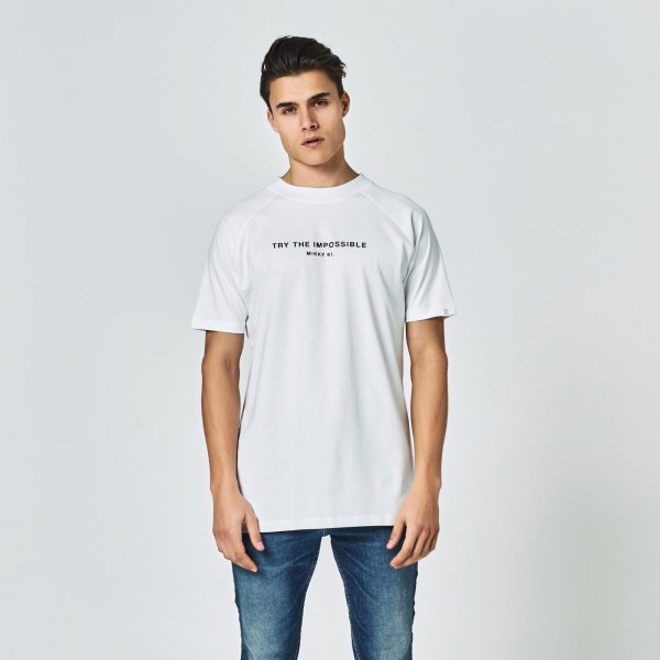 Quote tee white | regular fit