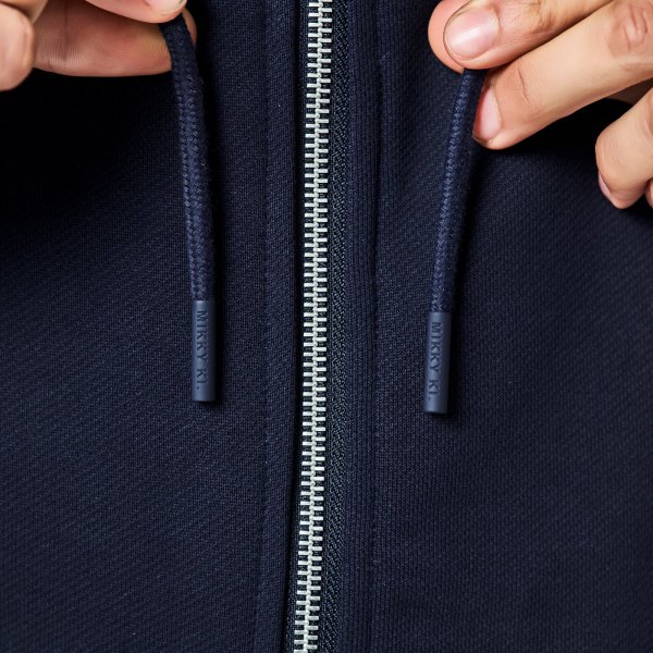 Zipped hoodie dark blue | unisex