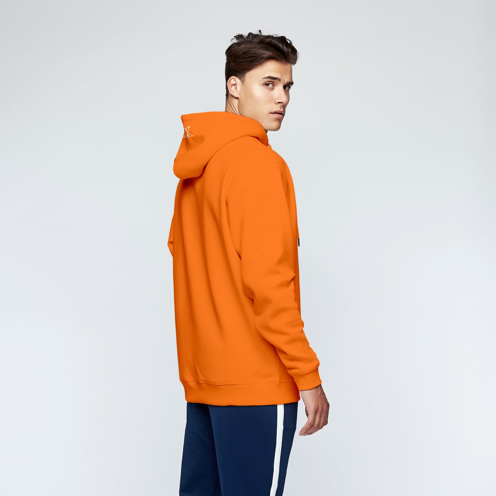 Quote hoodie orange | unisex / MIKKY KI