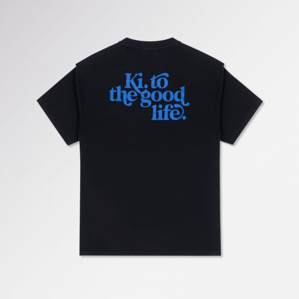 Good life tee back | black