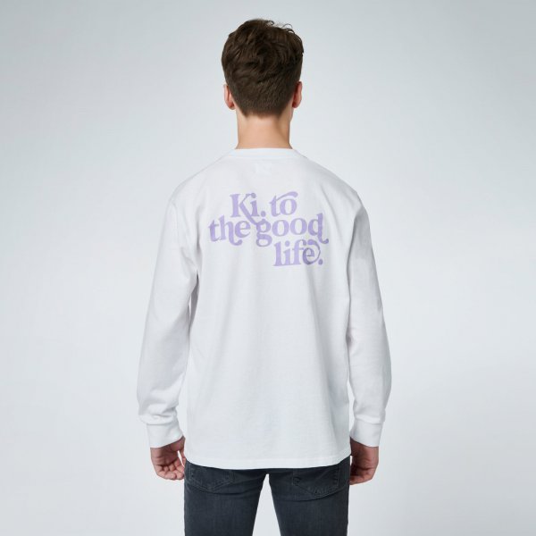 Good life longsleeve back | wit