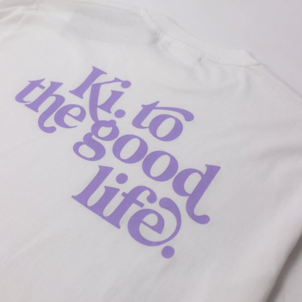 Good life longsleeve back | white