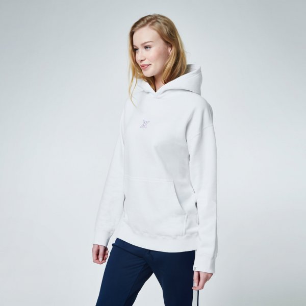 Good life hoodie back | white