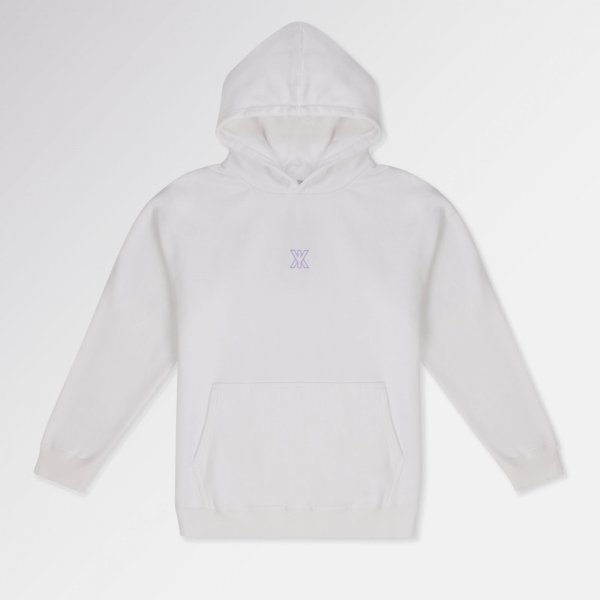 Good life hoodie back | white