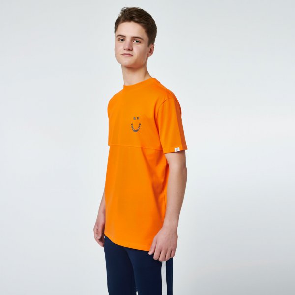 Good life tee orange | horizontal