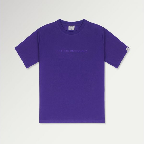 Quote tee purple | unisex