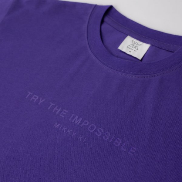 Quote tee purple | unisex