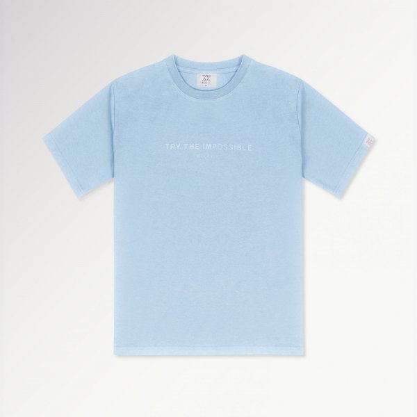 Quote tee light blue | unisex